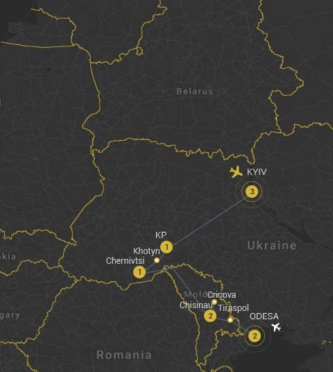 tour map