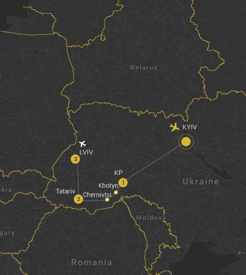 tour map
